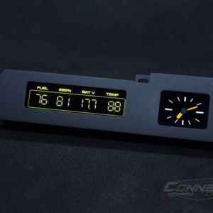 Replace the dated centre dash gauge cluster in your Mazda RX3 or 808 with this fully integrated, direct replacement RX3 Center Gauge Digital Display module which operates via CANBUS to display vital information as well as safety warnings on a bright, easy to read display.