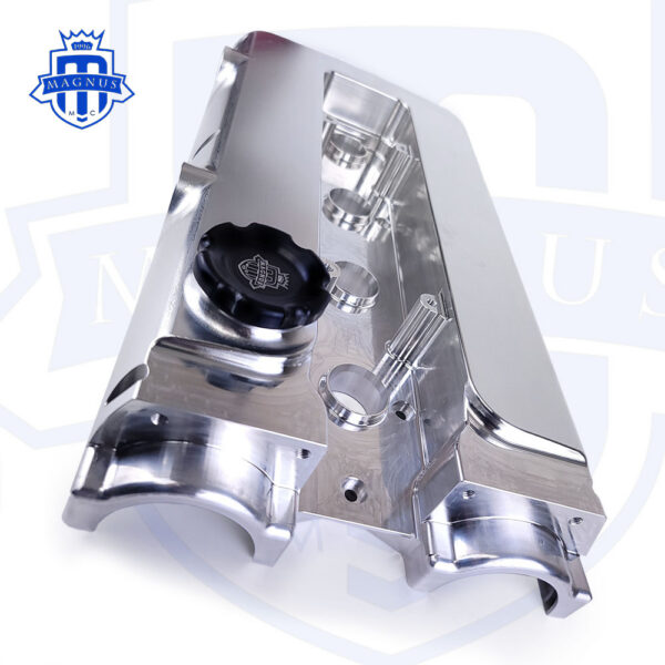 Magnus 4G63 Evo 4-9 Billet Valve Cover for Dry Sump or w/ Oil Cap