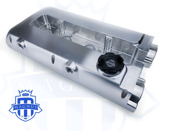 Magnus 4G63 Evo 4-9 Billet Valve Cover for Dry Sump or w/ Oil Cap