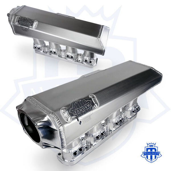 MMCINT1070-008-MAGNUS-EVO-X-8-INJECTOR-SHEET-METAL-INTAKE-MANIFOLD-2-SIDE Magnus Mitsubishi Evo X Sheetmetal Intake Manifold 4 / 8 / 12 Injectors