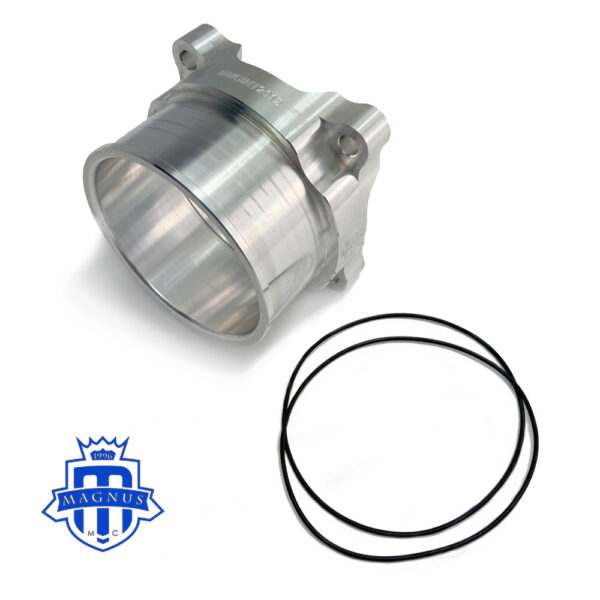 Magnus 68mm High Boost Inlet Adaptor to 3″ Silicone/Vibrant HD for Bosch Throttle Body