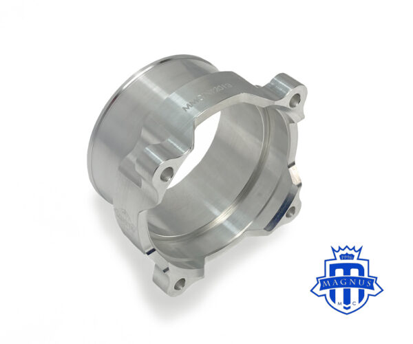 Magnus 82mm High Boost Inlet Adaptor to 3.5″ Silicone / Vibrant HD for Bosch Throttle Body