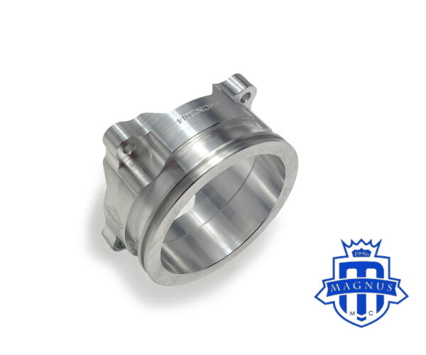 Magnus 82mm High Boost Inlet Adaptor to 3.5″ Silicone / Vibrant HD for Bosch Throttle Body