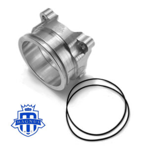 Magnus 68mm High Boost Inlet Adaptor to 3″ Silicone/Vibrant HD for Bosch Throttle Body
