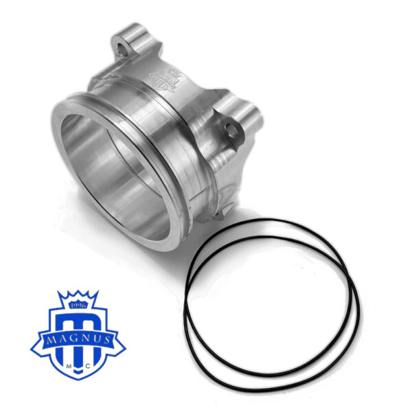 Magnus 68mm High Boost Inlet Adaptor to 3″ Silicone/Vibrant HD for Bosch Throttle Body