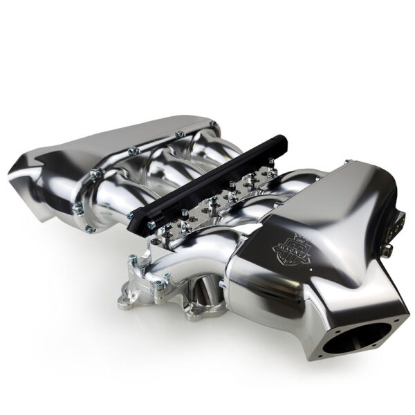 MMCINT5005-Nissan-GTR-Skyline-R35-VR38-Billet-Intake-Manifold-6-12-or-18-injector-Magnus-Motorsports-12-injector-fuel-rail Magnus GTR VR38 Billet Intake Manifold