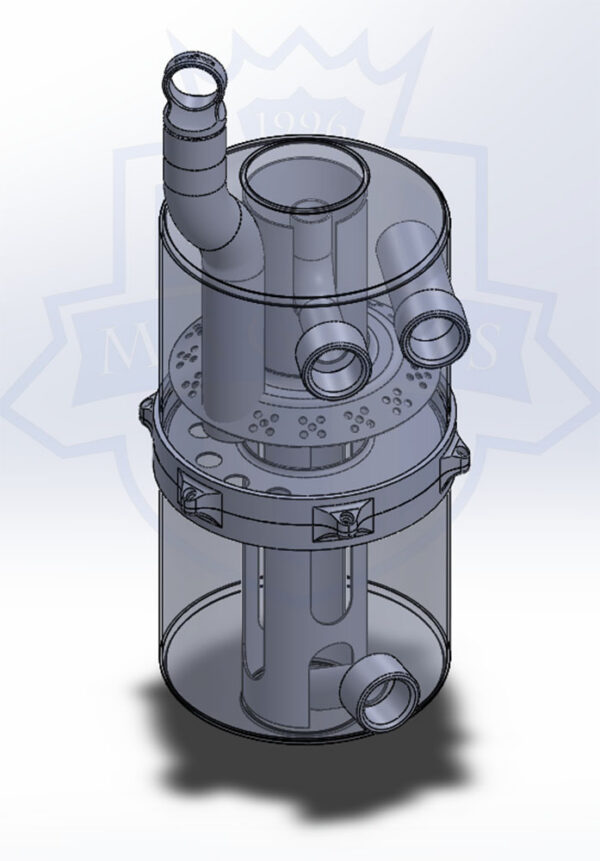 Magnus GTR R35 9 Liter / 2.3 Gallon capacity DBA Dry Sump Tank