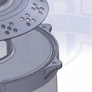 Magnus Dry Sump Tank 7″ diameter 9 Liter / 2.3 Gallon capacity