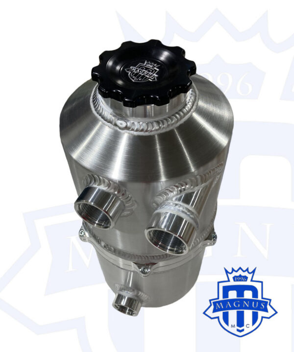 Magnus Dry Sump Tank 7″ diameter 9 Liter / 2.3 Gallon capacity
