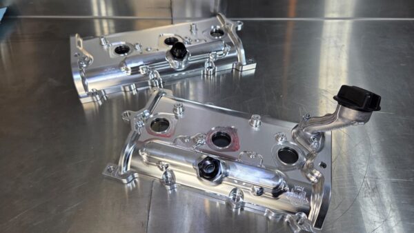 Magnus GTR Billet Valve Cover with -12 Breather Ports for GTR VR38 R35