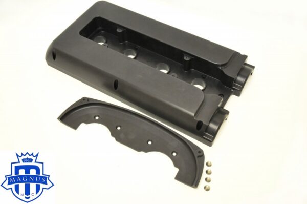 Magnus 4G63 Evo 4-9 Billet Valve Cover for Dry Sump or w/ Oil Cap