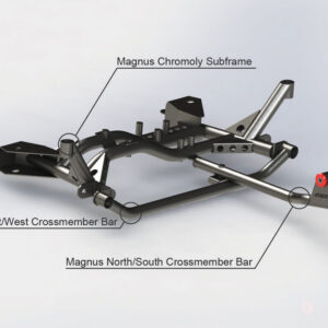 Magnus Front Lightweight Chromoly Subframe CT9A EVO 7 – 9