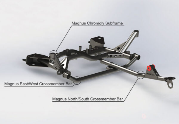 Magnus Front Lightweight Chromoly Subframe CT9A EVO 7 – 9